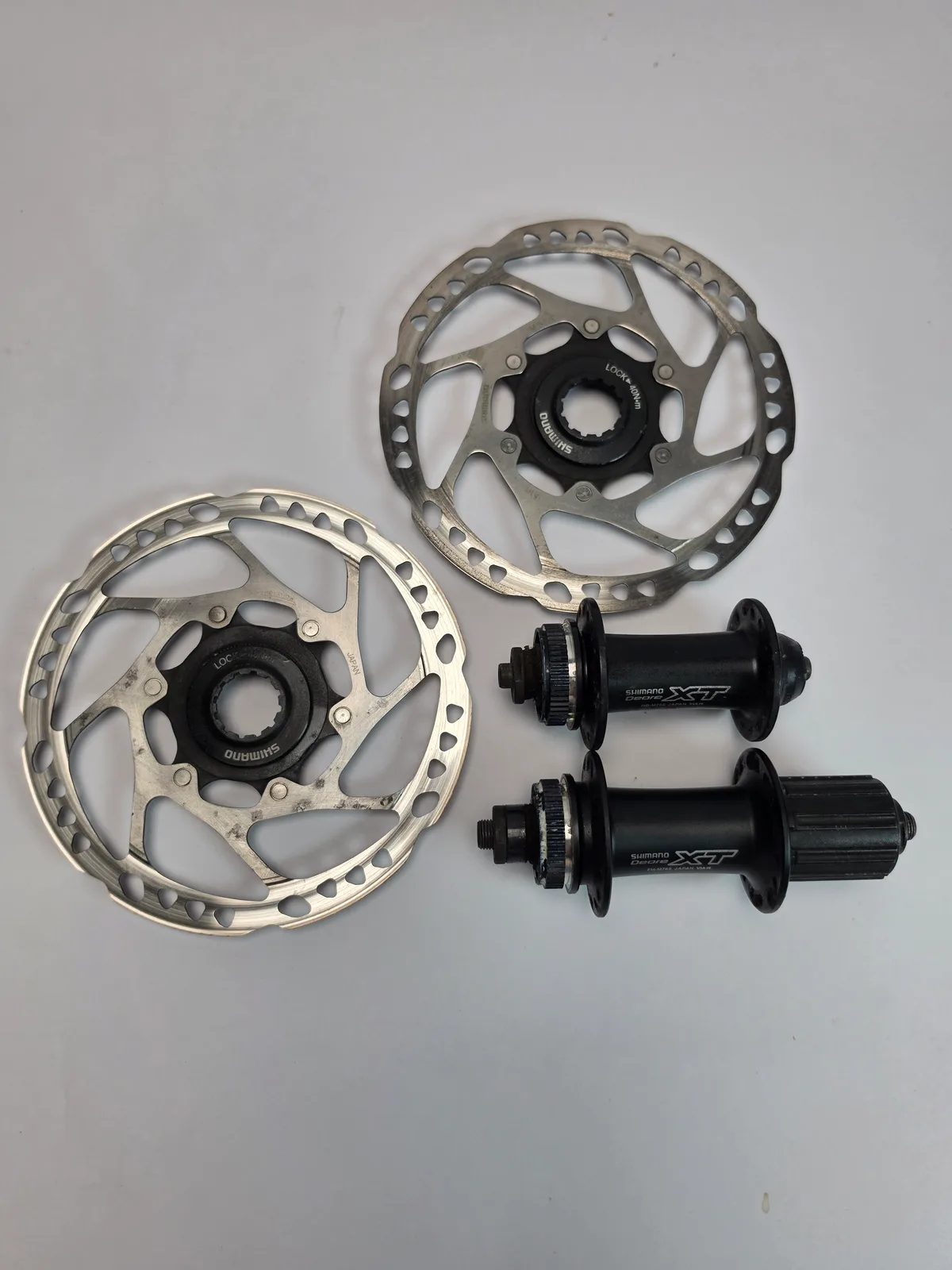 ดุม+ใบดิส Shimano XT 765